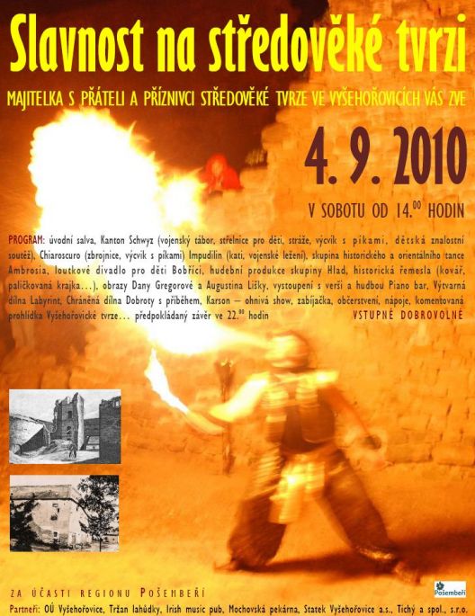 Slavnosti na&nbsp;středověké tvrzi