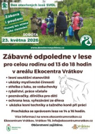 Pozvánka - Zábavné odpoledne v lese